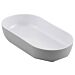 Hive Melamine Tray (6 Pack) 700ml (237x122x42mm) Grey and White