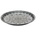 Mehndi Melamine Dish (350x350x30mm) Grey