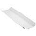 Melamine Curved 1-2 Gastro Tray with sf (530x162x40mm) White