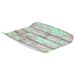 1-2 Size Rustic Tura Melamine Curved Tray (265x325x40mm) Teal