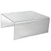 Textured Acrylic Riser (305x250x125mm) Clear