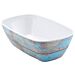 1-4 Size Tura Melamine Crock 1.5L (265x162x80mm) Rustic Blue