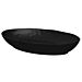 Pigment Melamine Oval Dish 3.4L (420x280x70mm) Noir