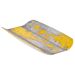 1-3 Size Rustic Tura Melamine Curved Tray (176x325x40mm) Yellow