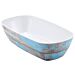1-3 Size Tura Melamine Crock 2L (176x325x80mm) Rustic Blue