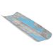 2-4 Size Rustic Tura Melamine Curved Tray (530x162x40mm) Blue
