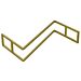 Z Stand Stainless Steel GN 1-1 (513x308x100mm) Gold