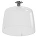 SAN Dome Lid with Alloy Handle (199x180mm) Clear