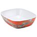 1-2 Size Tura Melamine Crock 3.5L (265x325x80mm) Rustic Orange