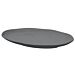 Pigment Melamine Oval Tray (280x210x30mm) Agate Grey