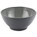 Marl Melamine Large Dish 800ml (230x230x80mm) Charcoal