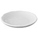 Mineral Melamine Crackle Plate (205x43mm) Blanche