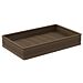 Poly Wicker H Basket (540x335x100mm) Willow