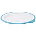 Omni Large Low Plate w/ 200ml (240x230x20mm) W/ Blue