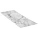 Effect Melamine Platter (346x140x8mm) Marble