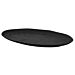 Pigment Melamine Oval Tray (420x280x30mm) Noir