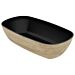 1-3 Size Tura Melamine Crock 2L (176x325x80mm) Black