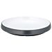 Trafalgar Melamine Large Shallow Dish (280x260x39mm) White and Grape